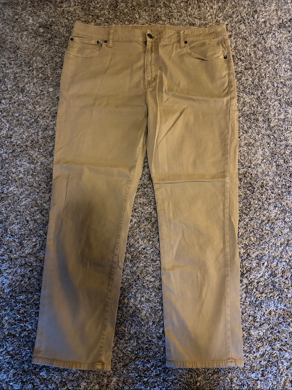 American Eagle Outfitters Men's Tan Straight Jeans
